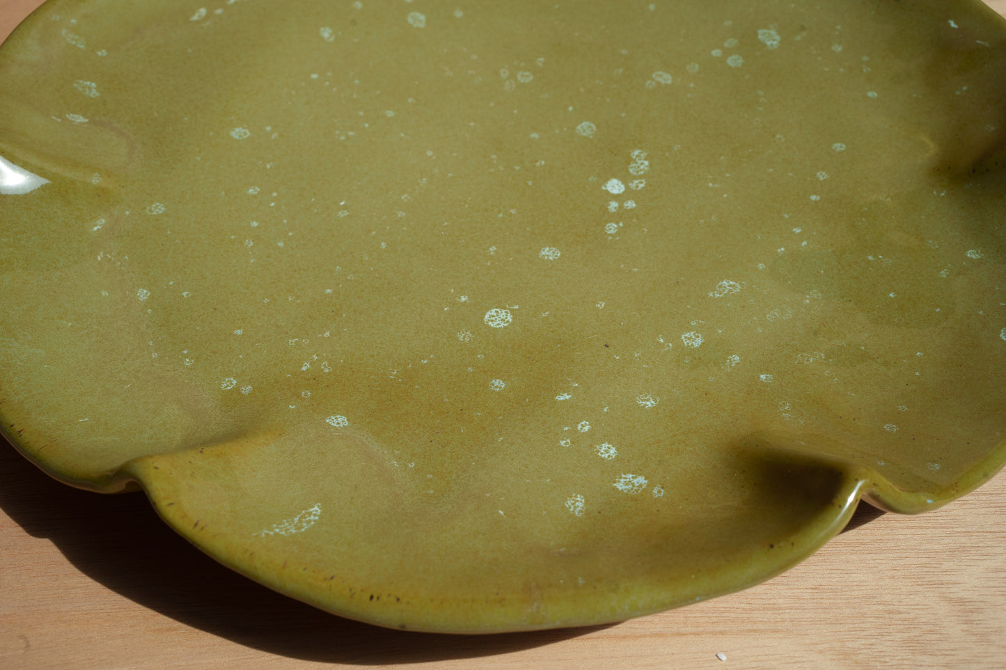 spring fields dinner plate