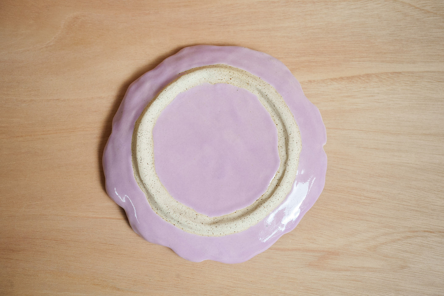 floral dessert plate